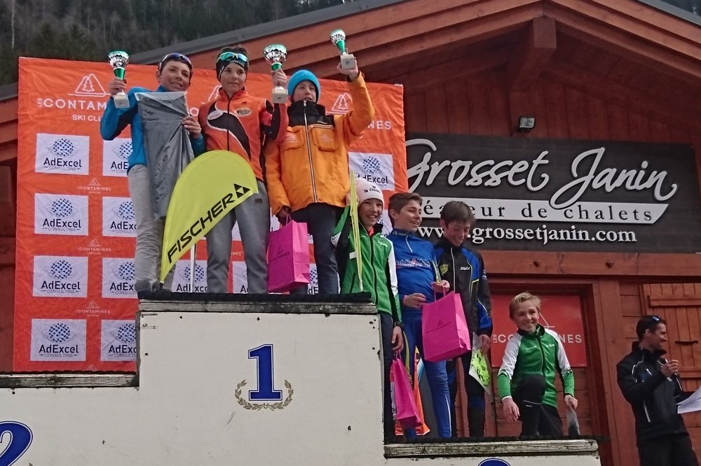 Grand-Prix des Contamines 2017 (podiums)